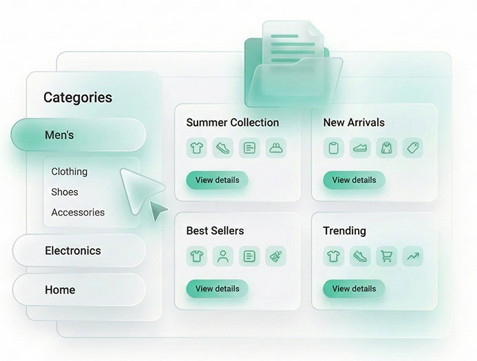 Categories illustration